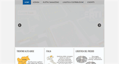 Desktop Screenshot of bertiautotrasporti.it